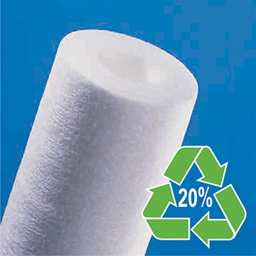 WFMBR-Melt-Blow-Kerze mit 20% Recycling-Anteil